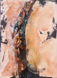 Afrika II - Oase in der Namib | 60x80 | Pigmente