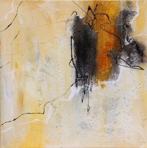 Etosha III |  40x40 | Mischtechnik