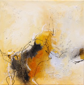 Etosha I | 40x40 | Mischtechnik
