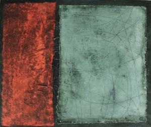 Abends nach dem Sturm | 50x70 | 2015 | Collage