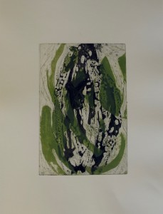 Radierung "Nach dem Regen" | 40x50 | 2016